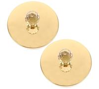 OSALADI Tapa de Acero Inoxidable para Jarra de Agua Fría, Pack 2 Piezas, Accesorio Reemplazable para Jarra Doméstica de Vidrio Sello Hermético, Práctica Tapa para Hervidor y Filtrante,