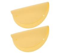 OSALADI Tapetes Absorbentes para Arcilla Cerámica, 2 Paños Redondos Doble Orificio, Herramienta Estable para Mesa MDF en Trabajos de Cerámica Artesanal