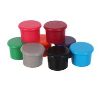 OSALADI Tapones de Silicona para Botellas de Vino 8 Unidades Herméticos y Reutilizables Colores Variados Aptos para Botellas de Vino Cerveza y Refrescos Ideales para Picnic y Uso