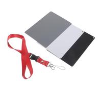 OSALADI Tarjeta Gris para Fotografía Exposición Tarjeta de Equilibrio de Tonos para Comprobador de Película Fotográfica