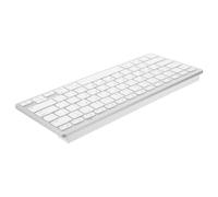 OSALADI Teclado Inalámbrico Hebreo Ultradelgado Portátil Silencioso con Teclado Completo para Ordenador Portátil y Escritorio Diseño Compacto y Cómodo para Viajes y Oficina
