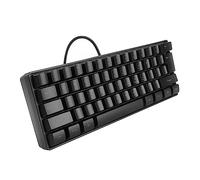 OSALADI Teclado Mecánico Retroiluminado USB De Teclas Diseño Ergonómico y Anti-ghosting para Oficina Teclado Compacto Cable para Gamers y Uso Diario
