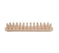 OSALADI Telar de Madera para Tejer Mantas Reutilizables, Kit de Manualidades Telar Multifuncional, Marco de Tejido Ajustable 21,26 X 4,92 X 2,76 Pulgadas, Herramienta para Crear Bufandas