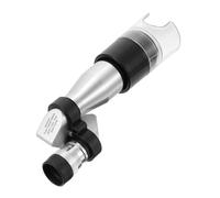 OSALADI Telescopio de Esquina Pequeño de Aluminio para Exteriores Lupa Compacta Telescopio Monocular Ajustable para Observación de Campo