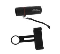 OSALADI Telescopio Monocular para Teléfono De Alta Definición Telescopio Monocular HD con Adaptador para Smartphone para Senderismo Viajes y Observación De Estrellas