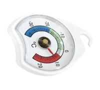 OSALADI Termómetro para Congelador y Refrigerador Doméstico, Indicador Analógico de Precisión, Medidor de Temperatura Pequeño de Plástico, Adecuado para Cocina y Almacenamiento