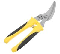 OSALADI Tijeras para Cortar Hierro de Alta Resistencia, Tijeras Que Ahorran Trabajo Mango Antideslizante Bicolor, Cortador de Acero Inoxidable para Chapa Metálica Industrial (1 Unidad)