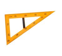 OSALADI Triángulo Magnético De Plástico De Enseñanza para Profesores Regla De Enseñanza para Matemáticas Pizarra