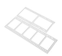 OSALADI Troqueles de Acero al Carbono para Scrapbooking, Kit de Troquelado de Metal Vintage Tamaño Lg24-6821, Plantillas para Marcos de Películas Antiguas y Tarjetas, Compatibles Máquinas