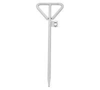 OSALADI Varilla De Puesta a Tierra Galvanizada 20.07X5.90X0.59 Pulgadas Para Instalación Eléctrica Doméstica Y Proyectos Al Aire Libre Protección De Seguridad Eléctrica Fácil De Instalar