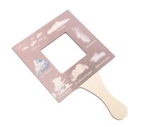 OSALADI Visor de Madera Natural para Identificación de y Observación Herramienta Grande para Guía Práctica y Duradera para Exploración al Aire
