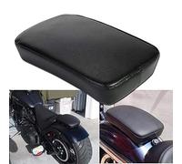 OSAN Asiento de Almohad con Ventosa de Pasajero-Cojín Asiento Trasero para Harley Custom Chopper Negro
