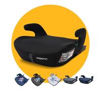 OSANN - Boost Isofix I-Size silla de coche elevadora 135-150 cm - negro - Con o sin Isofix, Guía de cinturón, Universal, Lavable, Reposabrazos