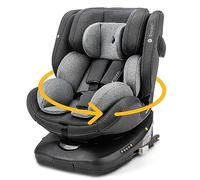 Osann Eno360 i-Size - Asiento infantil giratorio de 40 a 150 cm, con Isofix, color gris oscuro