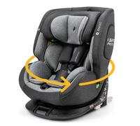 OSANN - Silla de coche bebés/niños One360 Isofix Giratoria 360° - 40-150 cm - 0 a 12 años - Grupo 1/2/3 - Gris, Alturas de 14 posiciones, Orientado hacia atrás/hacia adelante