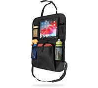 OSANN - Organizador de coche para bebé con compartimento para tablet de 10 pulgadas (24,5 x 17 cm), color negro