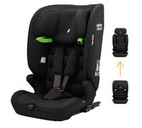 OSANN - Silla de coche niños Lupo Isofix i-Size - 76-150 cm - 15 meses a 12 años - Grupo 2/3 - Negro, 14 alturas, Arnés de 5 puntos, Instalación orientada hacia delante