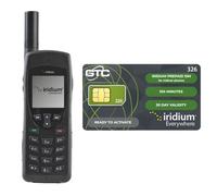 OSAT Teléfono satelital Iridium 9555 + SIM Prepagada de 100 Minutos Validez 30 días Dispositivo Robusto, Impermeable, con GPSCobertura Global para Voz y SMS, Ideal para comunicaciones de Emergencia.