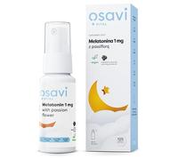 Osavi Melatonina con Passiflora Spray Oral, 1 mg (grosella negra) - 25 ml.
