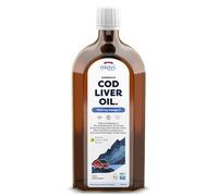 Osavi Norwegian Cod Liver Oil, 1000mg Omega 3 (Lemon-Mint) - 500 ml.