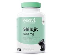 Osavi Shilajit Himalaya - 120 cápsulas veganas | Resina natural (Asphaltum punjabianum) del Himalaya | Estandarizada en ácidos fúlvico y húmico | De las montañas Karakorum y Zanskar