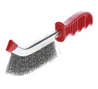 Osborn 0008462291 - Cepillo manual con mango plástico de acero ondulado filamento Ø 0.30 mm