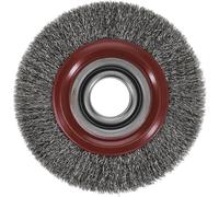 osborn Cepillo redondo D125 x 30 tubo D30 alambre de acero ondulado 0,30 T30 orificio 20 + adaptador 12 y 58 Osborn PROEinzelverpack 9902532163