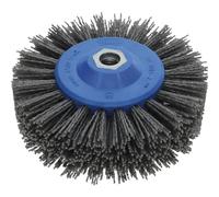 OSBORN Cepillo redondo troquelado, 140 x 55 x M 14, plástico K60