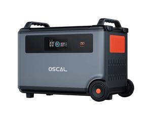 OSCAL BP3600 Paquete Batería Adicional 3600Wh Capacidad Expandible para Usar con PowerMax 3600/6000