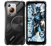 OSCAL Marine 1 4GB 128GB 6.56" IPS 90Hz 4G Dual SIM NFC Huella Batería 5100mAh Android 15 Negro
