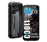 OSCAL Marine 2 Android 15 Movil Irrompible (2025), 24GB+256GB/2TB 11000mAh NFC Teléfono Móvil Resistente, 6.56" HD+, 16MP Cámara IA, 3 Card Slot 4G Smartphone Todoterreno,5G WiFi,GPS,OTG,FM,Negro