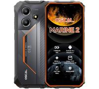 OSCAL Marine 2 Movil Irrompible Android 15, Gemini IA 2.0, 11000mAh(18W) Móvil Resistente, 12GB +64GB/2TB TF 6,56" HD+ 90Hz Móvil Rugerizado, Cámara IA, Fingerprint/GPS/NFC/OTG/Face ID