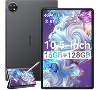 OSCAL Pab 16 Tablet 10,51 Pulgadas, Android 13 Tableta 16 GB RAM + 128 GB ROM (TF 1TB), Tabletas táctiles Dual 4G LTE+5G WiFi,GMS Certified /8200mAh/13MP+8MP/GPS/OTG,Gris