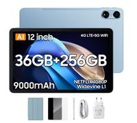 Tableta OSCAL Pad 100 Android 15 8+16/12+24GB 36GB RAM 256GB ROM 9000mAh 36+256 azul