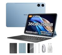 OSCAL Pad 100 Tablet 12" FHD+ 2K 12GB/256GB Android 15 4G Azul + Teclado Bluetooth Inglés QWERTY