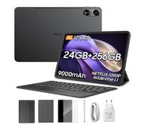 OSCAL Pad 100 Tablet 12" FHD+ 2K 8GB/256GB Android 15 4G Gris + Teclado Bluetooth Inglés QWERTY