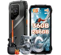 OSCAL Pilot 3 Móvil Irrompible 5G - 36(12+24) GB+256GB/2TB Móvil Rugerizado, Dimensity 6300, 6.78" 2K 120Hz Movil Resistente, 50MP+32MP, Visión Nocturna 20MP, 5G Dual SIM,NFC/OTG/GPS/Huella Dactilar