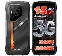 OSCAL PILOT 3 Móvil Irrompible 5G - Android 15 Móvil Rugerizado, Dimensity 6300, 6.78" 2K 120Hz, 36GB+256GB/2TB, 7500mAh/33W, Cámara Nocturna 50MP+20MP, 5G Dual SIM,NFC/OTG/GPS/Huella Dactilar/Face ID