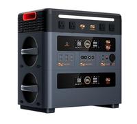Oscal Powermax 2400 Pro 2400w Estaciones Energía Portátiles + 1 Bp2400 Pro 2016wh Paquetes De Baterías