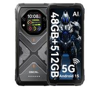 Oscal TANK 1 5G 6.78 pulgadas Dimensity 7050 Teléfono Rugerizado Android 15 12GB o 16GB RAM 256GB o 512GB ROM Batería de 20000mAh 16GB+512GB naranja