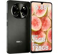OSCAL Tiger 8 Telefono Movil, Ultrafino Smartphone 5G, Android 15, NFC, 6.88" HD, 120Hz, 24GB+128GB/2TB TF, Octa-Core, 5000mAh&18W Teléfono, Cámara AI 16MP+8MP, Dual SIM/OTG/Face ID/Fingerprint