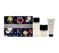 Oscar De La Renta de Oscar De La Renta para mujer - Set de regalo de 3 piezas: EDT Spray de 3.4 oz, EDT Spray de 1 oz, Loci n corporal de 3.4 oz