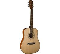 Oscar Schmidt og1lh-a-u Natural Lefty 3/4 tamaño guitarra acústica (tipo dreadnought. Mano izquierda