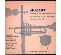 Oscar Shumsky - T 21 OSCAR SHUMSKY Mozart Violin Concerto/Symphony 35 Wallenstein/Scherman
