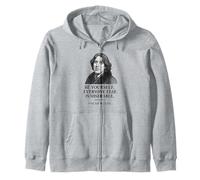 Oscar Wilde Be Yourself Cita Literaria Sudadera con Capucha