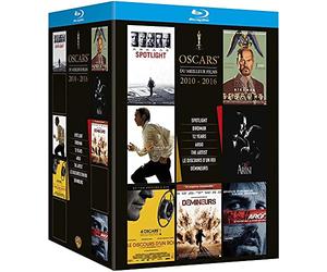Oscars du meilleur film 2010 - 2016 : Spotlight + Birdman + 12 Years A Slave + Argo + The Artist + Le discours d'un roi + Démineurs [Francia] [Blu-ray]
