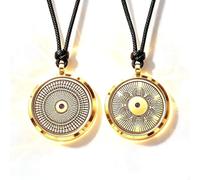 Oscilador Multionda De Tesla, Colgante con Antena De Campo Magnético, Doble Cara, Disco Frontal De Frecuencia De 528 Y 963 Hz, Disco Posterior De Polarización Multionda