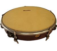 Osciladores ø30, 5cm pandereta piel de becerro, soporte de madera, doble de komorowski