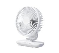 Oscillating Desk Fan - 2000mAh Battery | 5 Speed Quiet Table Circulator