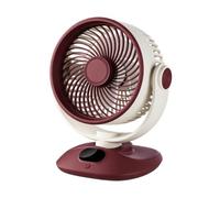 Oscillating Table Fan - Portable Rechargeable Desk Fan With 3 Speed Setting